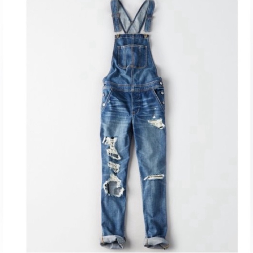 NWT American eagle Tomgirl overall size SMALL
